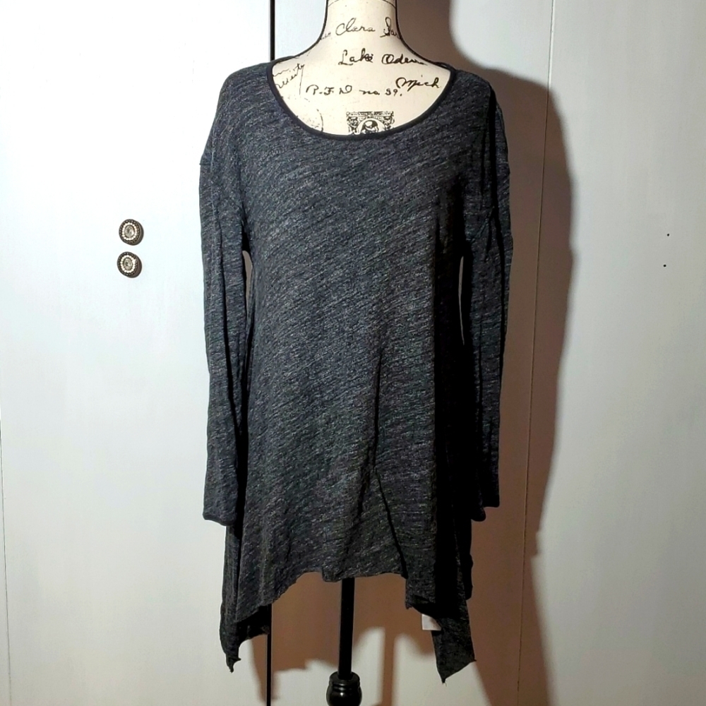 Calvin Klein Performance-Women's quick dry Gray/Black flecked Tunic SZ.M